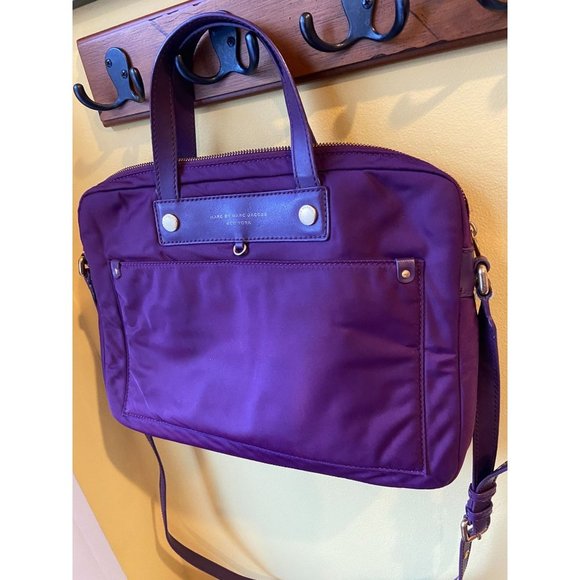 Marc Jacobs Preppy Nylon Computer Laptop Bag - Picture 9 of 15